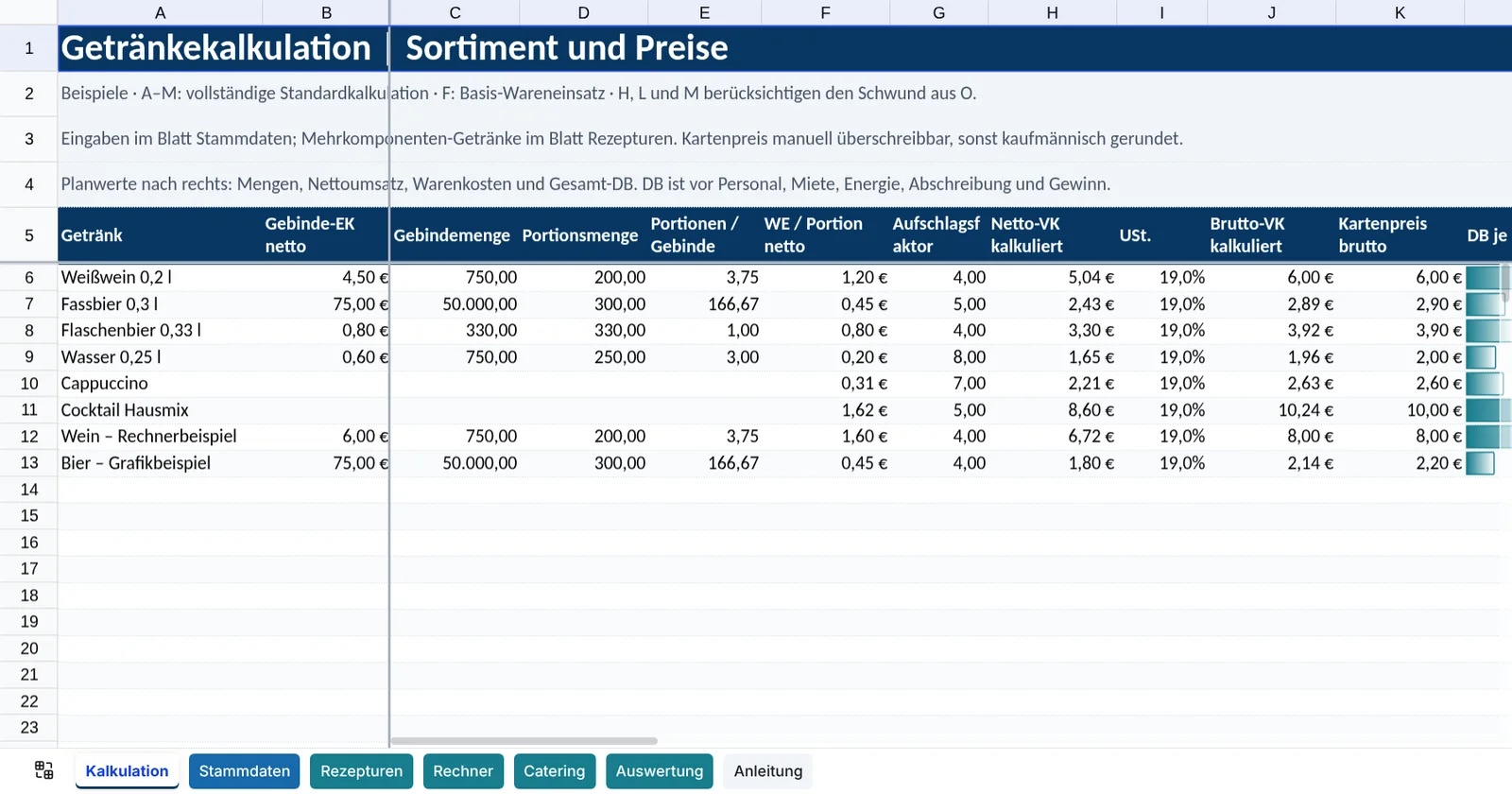 Vorschau von Getraenkekalkulation.xlsx